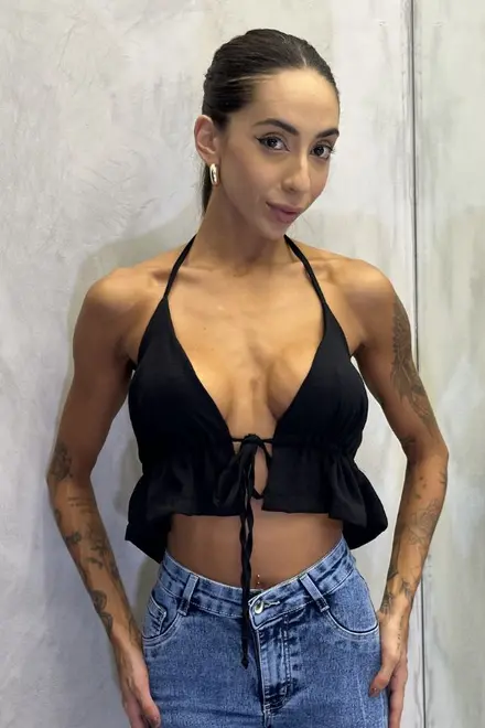 CROPPED BATA MORENA
