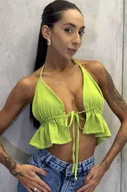 CROPPED BATA MORENA
