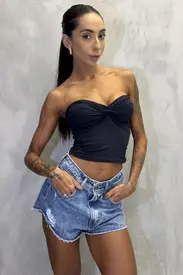 CROPPED S/ALÇA MALIKA