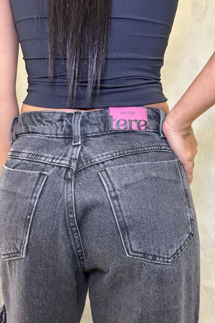CALÇA CARGO JEANS ESTONADA