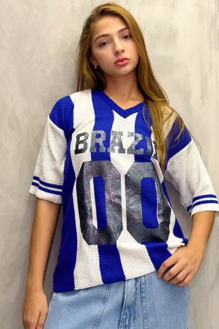 BLUSA RETRO BRASIL