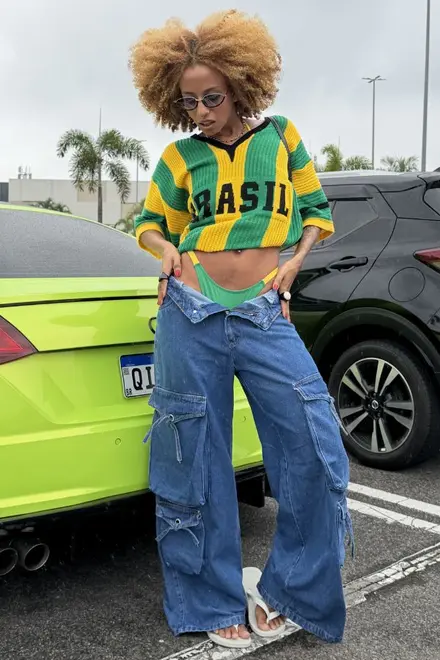 BLUSA RETRO BRASIL