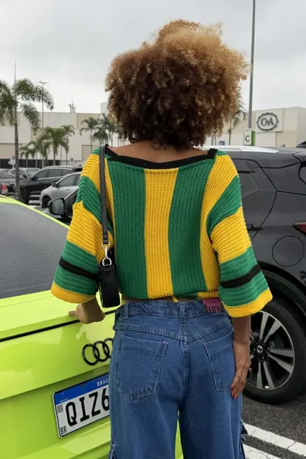 BLUSA RETRO BRASIL