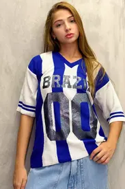 BLUSA RETRO BRASIL